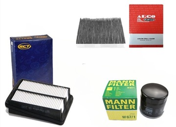 Filter set nissan x - trail 1.6 dig - t 15/ 18, фото
