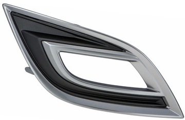 Lattice bumpers mazda cx-9 09- right chrome, фото