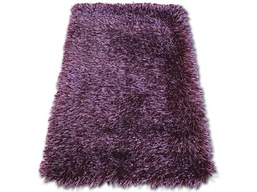 Rough carpet love shaggy 250x350 violet#dev224, фото