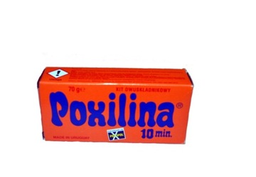 Poxilina клей комплект двокомпонентний 70g poxylina, фото