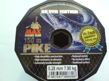 Pike (j. blue) 0, 28mm 7, 90kg 150m germany!, фото