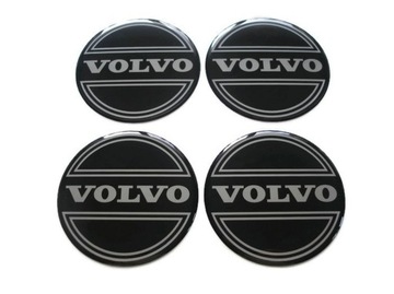 Emblems logo on caps disks caps stickers volvo 60mm icons, фото