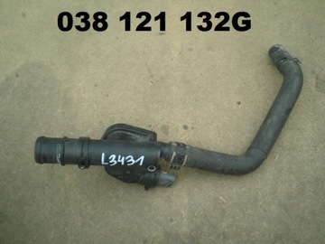 Vw seat skoda audi фланец охлаждающей жидкости датчик 038121132g, фото