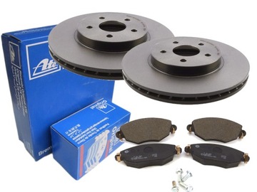 Disks+ pads ate front ford mondeo mk3 3, фото