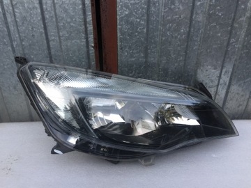 Opel astra 4 j right headlight front no led backlight 2009 -, фото