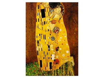 Image kiss wg gustav klimt 50x70 painting, фото