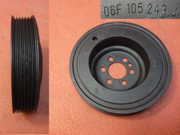 Шкив audi vw seat skoda 2.0 tfsi 06f105243j, фото