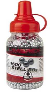 Shotgun shells 4, 46 mm umarex balls steel bb's 1500szt., фото