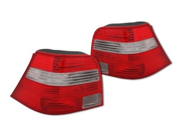 Tail light set vw golf 4 german glance style tyc, фото