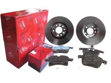 Тормозные диски+ колодки trw перед opel meriva b 308mm, фото