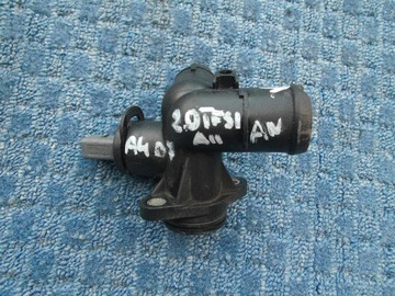 Фланец охлаждающей жидкости 06d121133a a4 b7 a6 exeo 2. 0tfsi bwe, фото