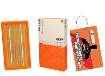Air filter knecht lx 936 to mazda 626 mpv 2.0, фото