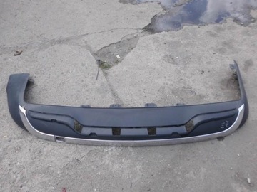 Overlay diffuser rear bumper mercedes w166 gl x166, фото