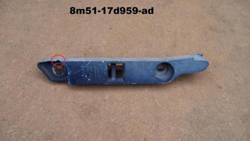 Ford focus mk2 restyling fasteners left front bumper, фото