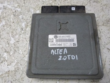 Seat altea 2.0 tdi control unit motor block 2007 ecu, фото