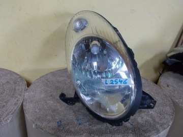 Front headlight front right nissan micra k12 03-07, фото