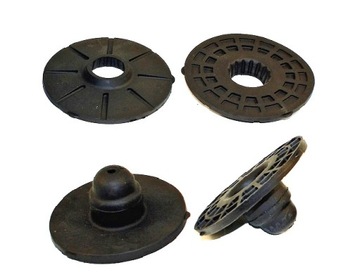 Rubber (tires) under springs vw passat b5 b5-fl audi a6 c5 skoda superb 1 3u ass set, фото