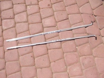 Audi a6 c5 97-01 overlay glass body chrome, фото
