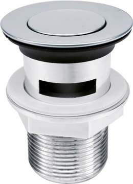 Cork overflow automatic, button - klak round halyard silvery, фото