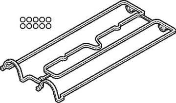 Elring 058. 880 set of gaskets, cover heads cylinder, фото