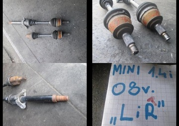 Axle front mini cooper 1. 4i 2008 right long, фото