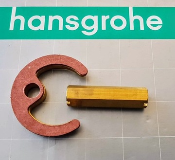 Hansgrohe крепление 96016000 - до кнут стоячих, фото