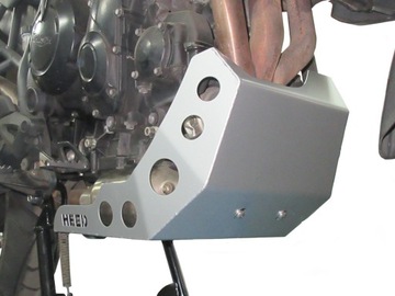 Heed protection motor metal silver triumph tiger 800, фото