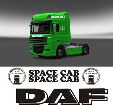 Daf наклейки наклейка салона цвета!, фото