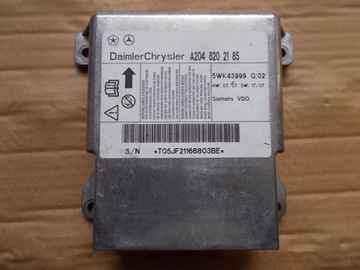 Mercedes c w204 sensor block airbag 2048202185, фото