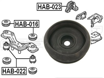 Honda crv 3 protection bushings fasteners differential, фото