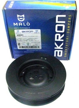 Ford mondeo 3 2.0 di tdci crankshaft pulley malo, фото