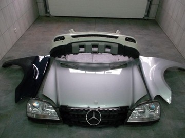 Mercedes m class 164 ml w164 hood front bumper, фото