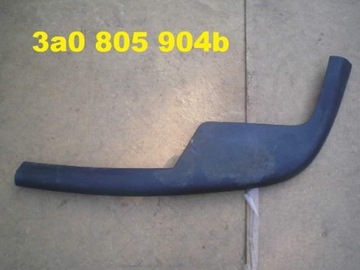 Vw passat b4 spoiler overlay right under front bumper, фото