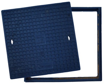 Hatch cast iron square ak 600 well channel, фото
