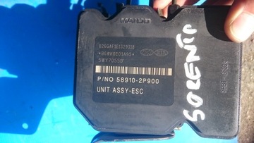Kia sorento 2 2009- насос abs esp 58910-2p900, фото