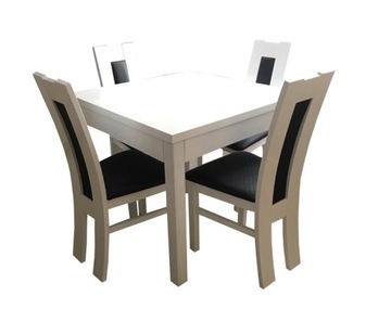Big stand 90 x 90 4 chairs set to canteens, фото