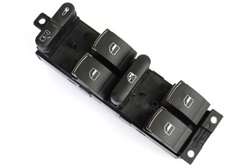 Vw seat 1j4959857 панель кнопки блок управления стеклоподъемниками, фото