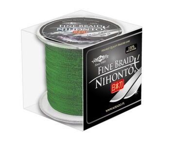 Mikado nihonto fine braid 0, 10mm 300m green, фото
