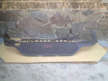 Mercedes glc w253 coupe overlay rear bumper, фото