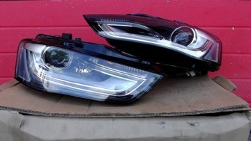Рефлектор bixenon led подсветка audi a4 b8 8k0 рестайлинг 2012-16, фото