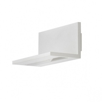 Wall lamp azzardo white built-in led source 10 в, фото