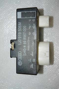Vw audi control unit fans 1j0919506m, фото