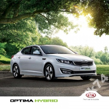 Kia optima hybrid prospekt 2013 польский, фото