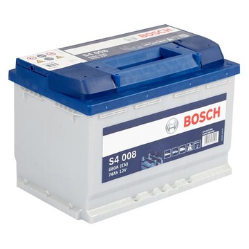 Аккумулятор bosch s4 12v 74ah 680a, фото