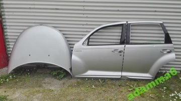 Капот chrysler pt cruiser левая дверь стекло решетка, фото