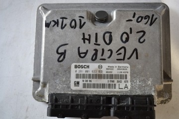 Opel vectra 2, 0 dth control unit motor 0281001633, фото