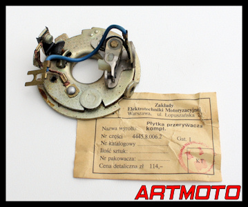 Plate ignition device - zuk nysa, фото