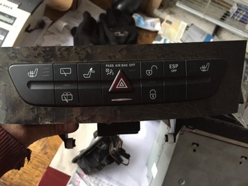 Mercedes w211 w219 panel fasteners control seat, фото
