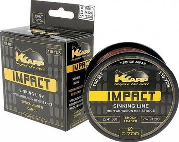 K-karp impact shock leader 0, 60 arrow, фото