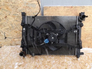 Dacia logan 2 2015 1, 2 water radiator fan, фото